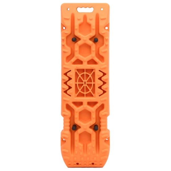 Traktionsmatten, 2 Stk., Orange, 107 cm