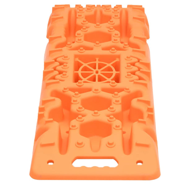 Traktionsmatten, 2 Stk., Orange, 107 cm
