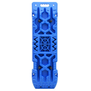 Traktionsmatten 2 Stk. Blau 107x31x7 cm Nylon