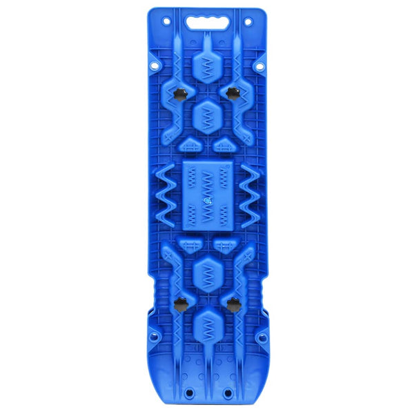 Traktionsmatten 2 Stk. Blau 107x31x7 cm Nylon