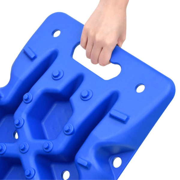 Traktionsmatten Blau, 2er Set