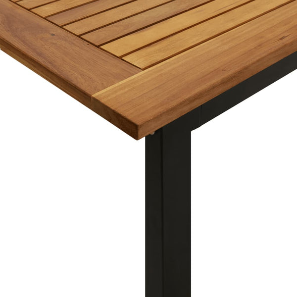 Gartentisch Akazie Massivholz 200x90 cm