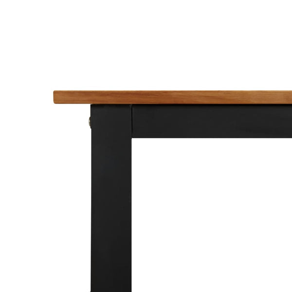 Gartentisch Akazie Massivholz 200x90 cm