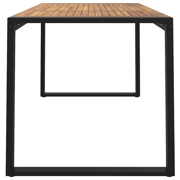 Akazienholz Gartentisch 140x80 cm