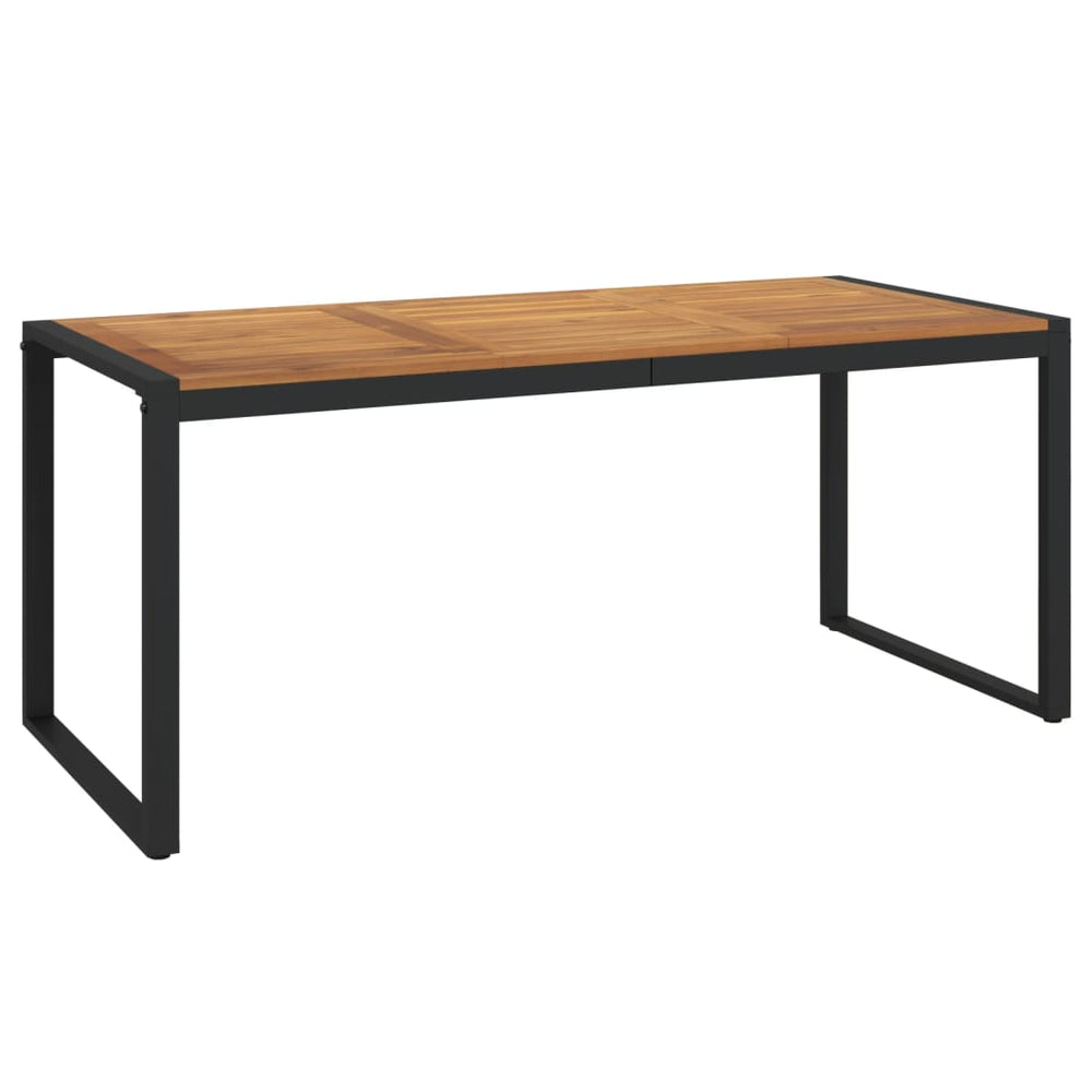 Akazienholz Gartentisch 180x90 cm