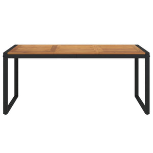 Akazienholz Gartentisch 180x90 cm