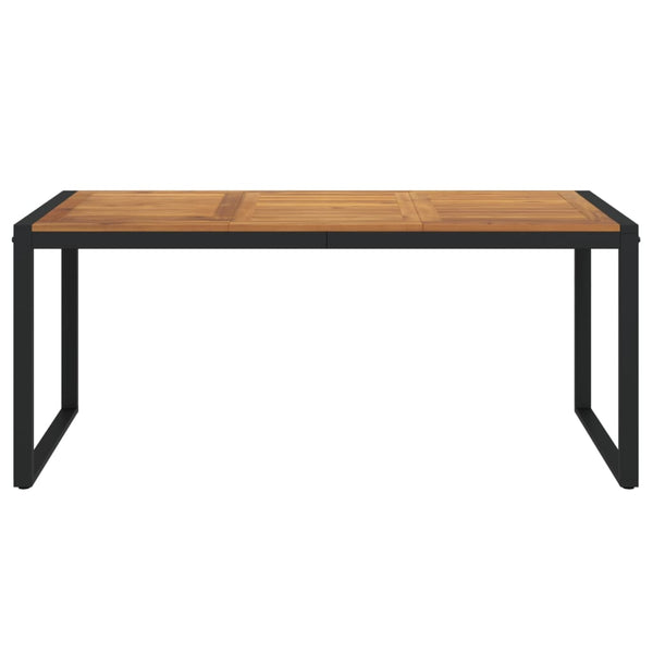 Akazienholz Gartentisch 180x90 cm