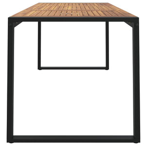 Akazienholz Gartentisch 180x90 cm