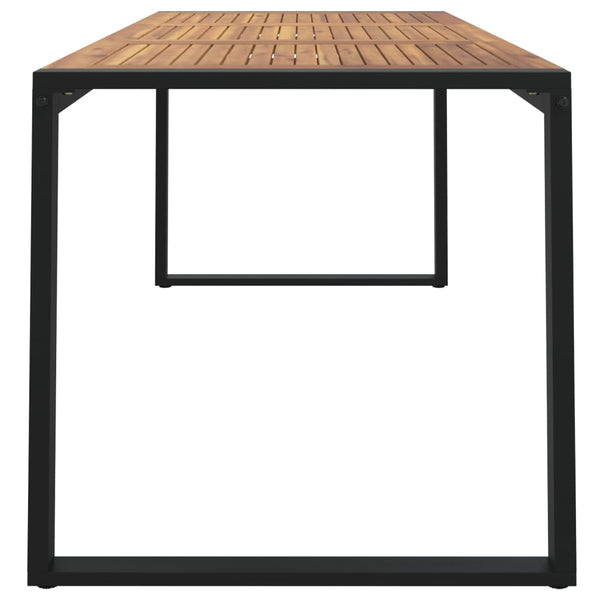Akazienholz Gartentisch 180x90 cm