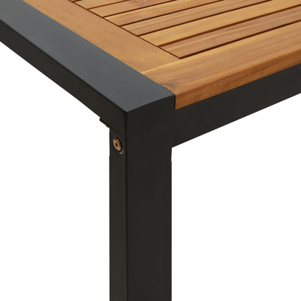Akazienholz Gartentisch 180x90 cm