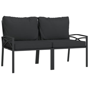 Gartenstühle mit Kissen, 2er Set