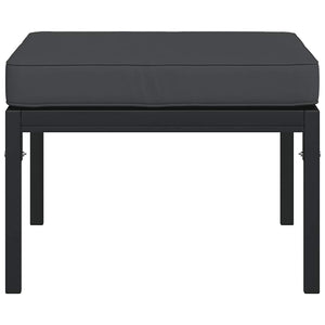 Gartenhocker mit Kissen, 2er Set