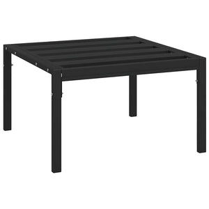 Gartenhocker 2er Set Sandfarben 60x60x35 cm