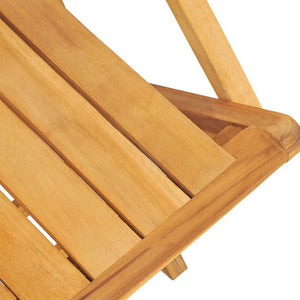 Klappbare Teak Gartenstühle 2er Set