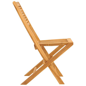 Klappbare Teak Gartenstühle, 2er Set