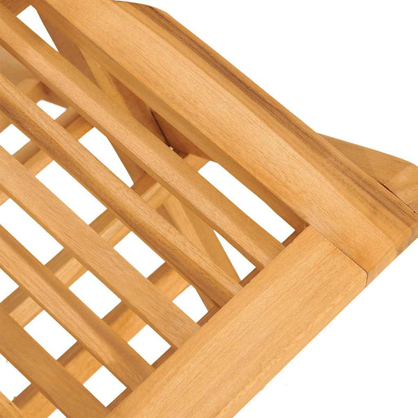 Klappbare Teak Gartenstühle, 2er Set