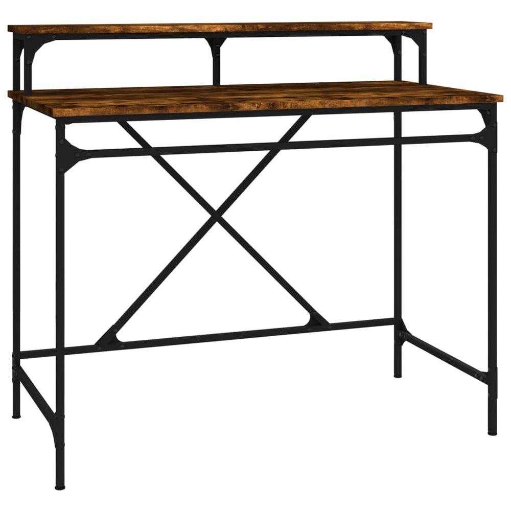 Schreibtisch Räuchereiche 100x50 cm