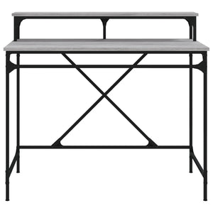 Schreibtisch Grau Sonoma 100x50 cm