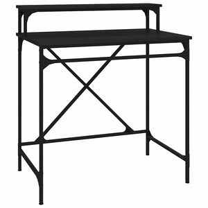 Schwarzer Schreibtisch 80x50x90 cm