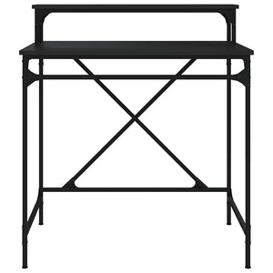 Schwarzer Schreibtisch 80x50x90 cm