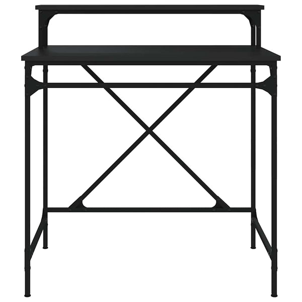 Schwarzer Schreibtisch 80x50x90 cm