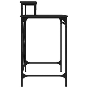 Schwarzer Schreibtisch 80x50x90 cm