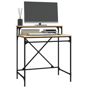 Schreibtisch Sonoma Eiche 80x50 cm