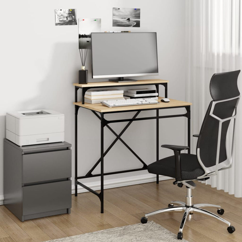 Schreibtisch Sonoma Eiche 80x50 cm