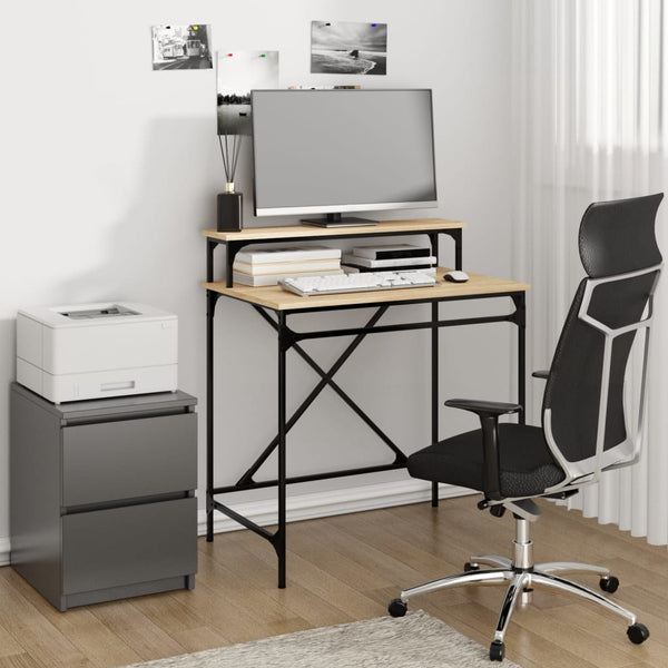 Schreibtisch Sonoma Eiche 80x50 cm