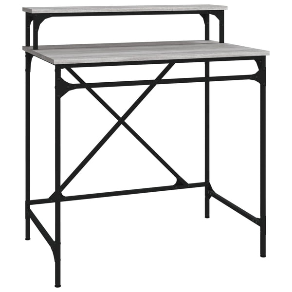 Schreibtisch Grau Sonoma 80x50x90 cm
