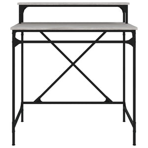 Schreibtisch Grau Sonoma 80x50x90 cm