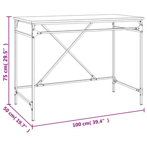 Schreibtisch Sonoma Eiche 100x50 cm
