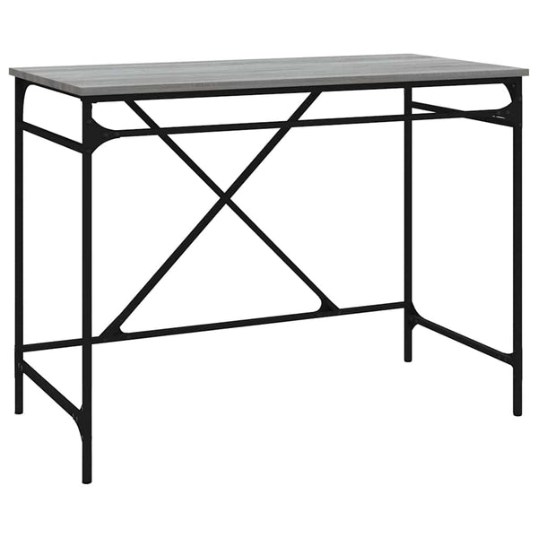 Schreibtisch Grau Sonoma 100x50 cm