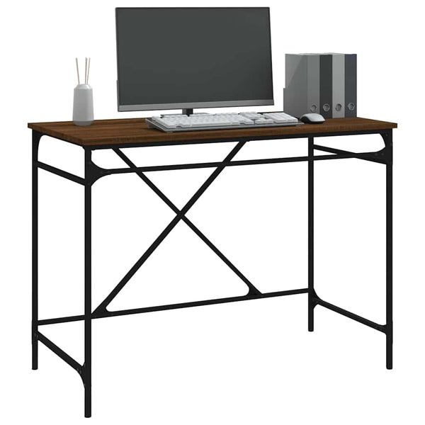Schreibtisch Braun Eichen-Optik 100cm
