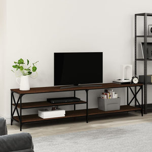 TV-Schrank Braun Eiche 200 cm