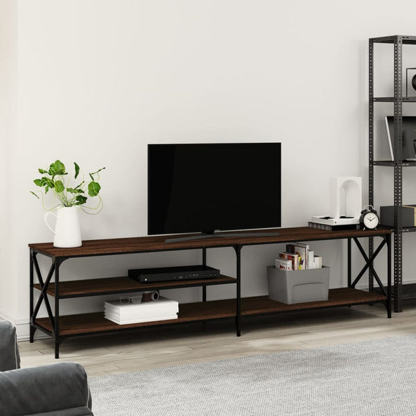 TV-Schrank Braun Eiche 200 cm
