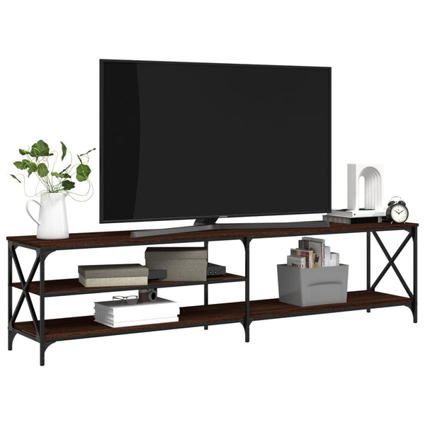 TV-Schrank Braun Eiche 200 cm