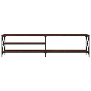 TV-Schrank Braun Eiche 200 cm