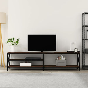 TV-Schrank Braun Eiche 200 cm
