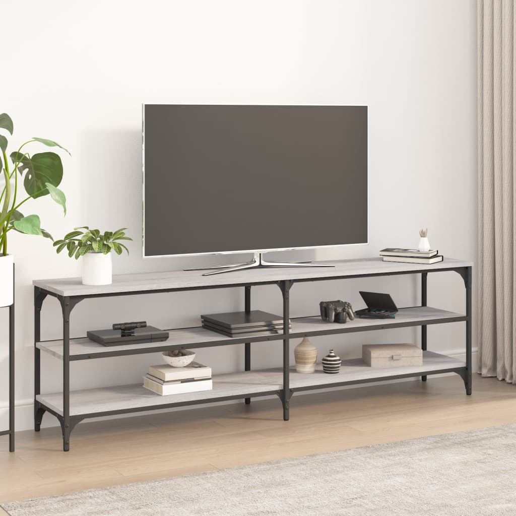 TV-Schrank Grau Sonoma 160 cm