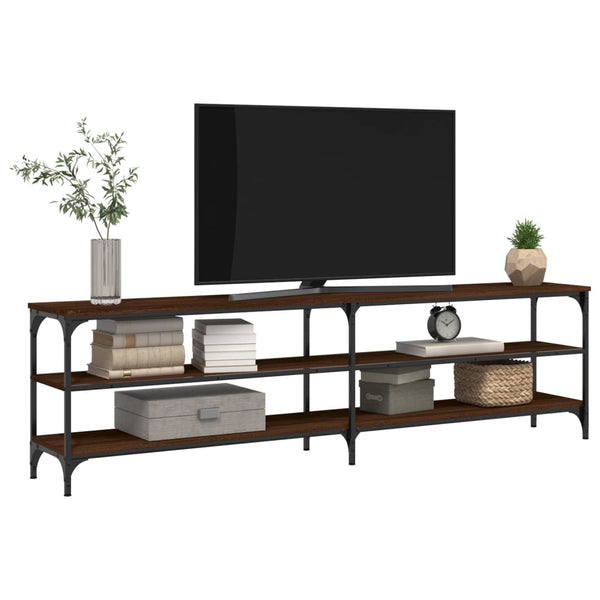TV-Schrank Braun Eiche 180x30x50 cm