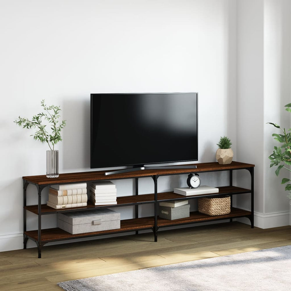 TV-Schrank Braun Eiche 180x30x50 cm