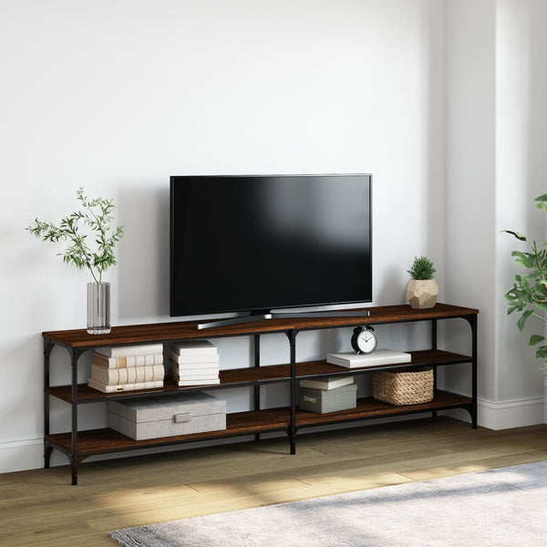 TV-Schrank Braun Eiche 180x30x50 cm