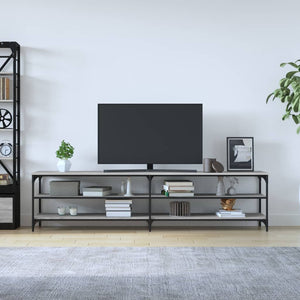 TV-Schrank Grau Sonoma 200 cm