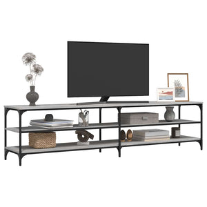 TV-Schrank Grau Sonoma 200 cm
