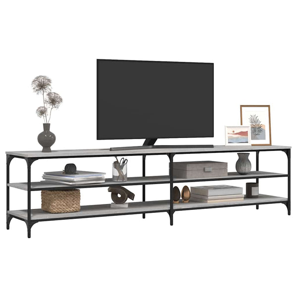 TV-Schrank Grau Sonoma 200 cm