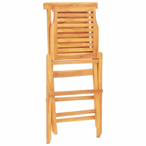 Gartenstühle 6 Stk. Klappbar 47x63x90 cm Massivholz Teak