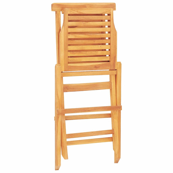 Gartenstühle 6 Stk. Klappbar 47x63x90 cm Massivholz Teak
