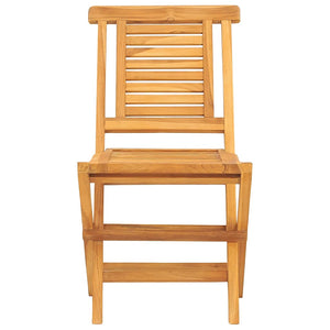 Gartenstühle 6 Stk. Klappbar 47x63x90 cm Massivholz Teak