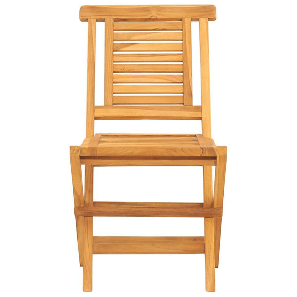 Gartenstühle 8 Stk. Klappbar 47x63x90 cm Massivholz Teak
